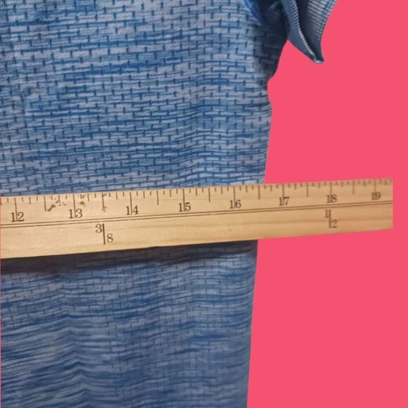 Nike Womens Blue Dri-Fit Short Sleeve Athletic Shirt Blue Color Size Medium - Picture 6 of 9